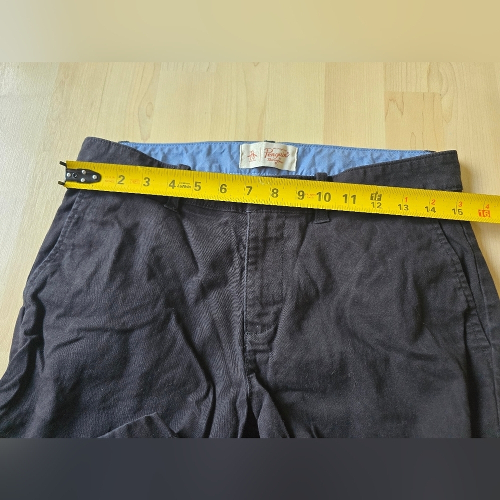 Orginal Penguin Black Pants Size 30x32 - Picture 8 of 13